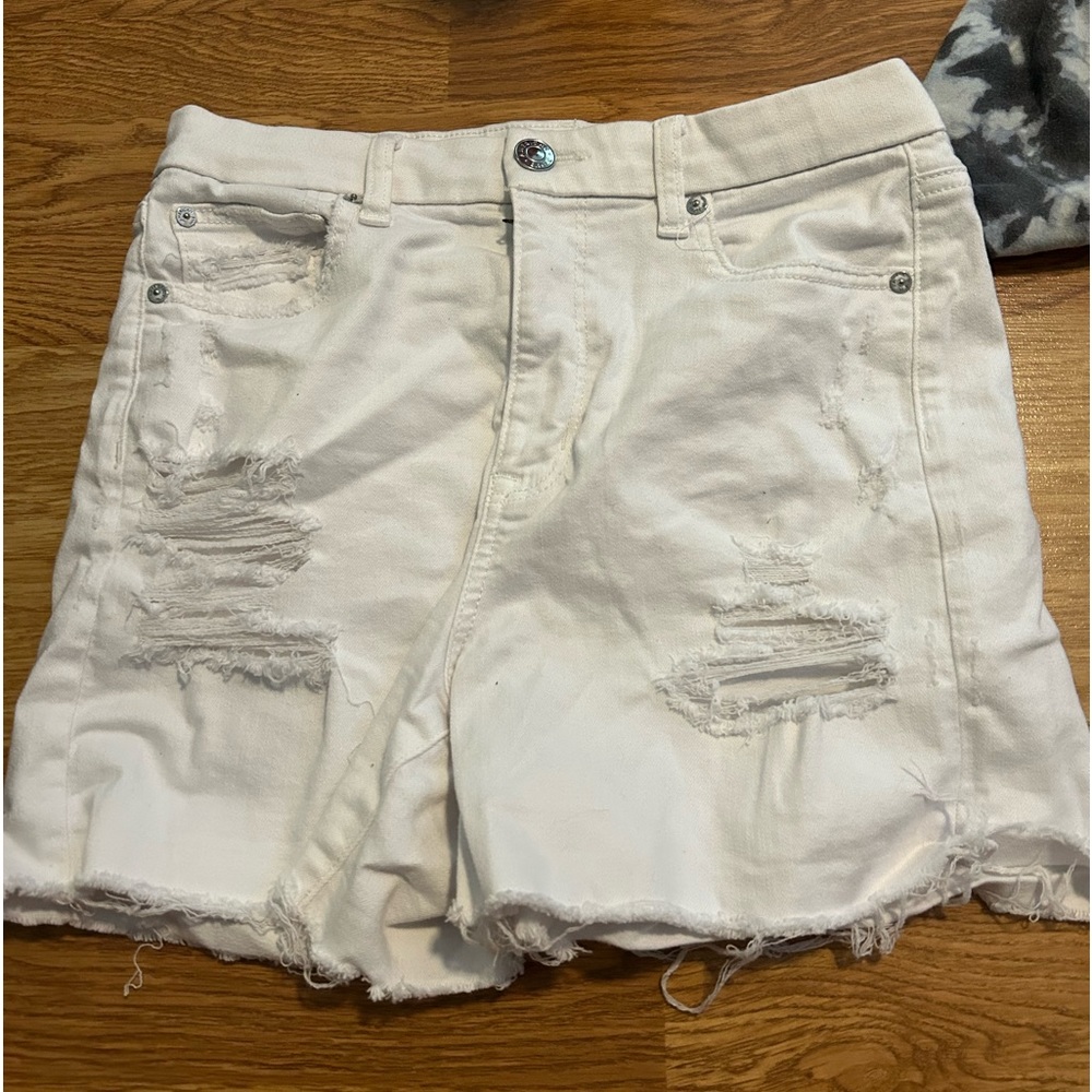 American eagle curvy high rise shorts